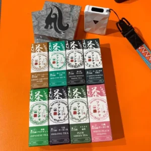 梵茶煙油系列,日本原裝進口茶系丁鹽,以八款高還原度茶香調配出清新、醇厚且層次分明的霧化體驗。